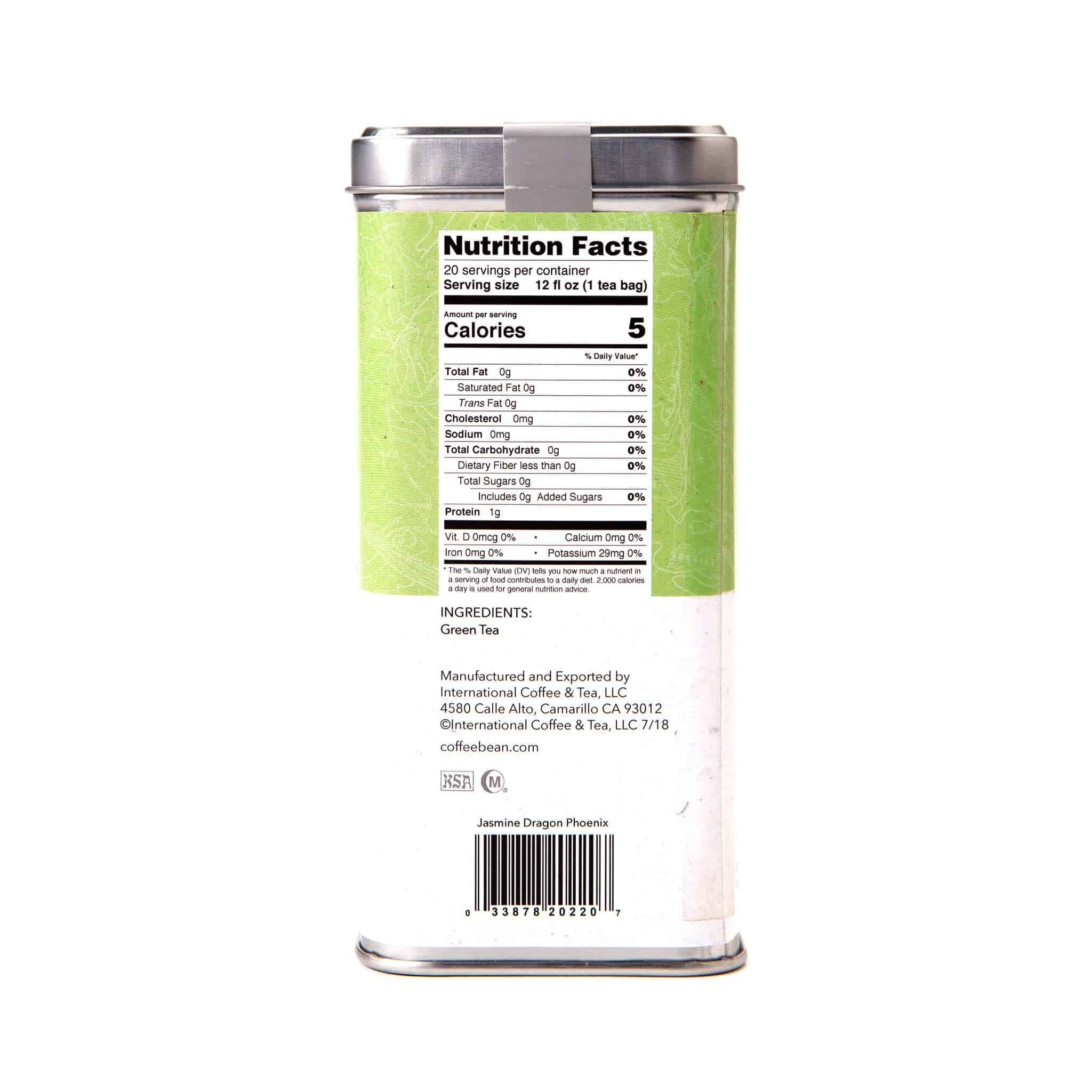 Jasmine Dragon Phoenix Pearl Green Tea - Image 3